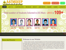 Tablet Screenshot of aatmdeep.com